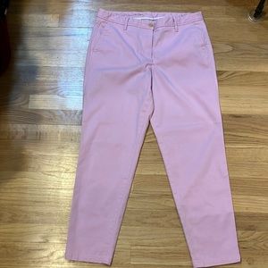 Talbots pink girlfriend chinos
